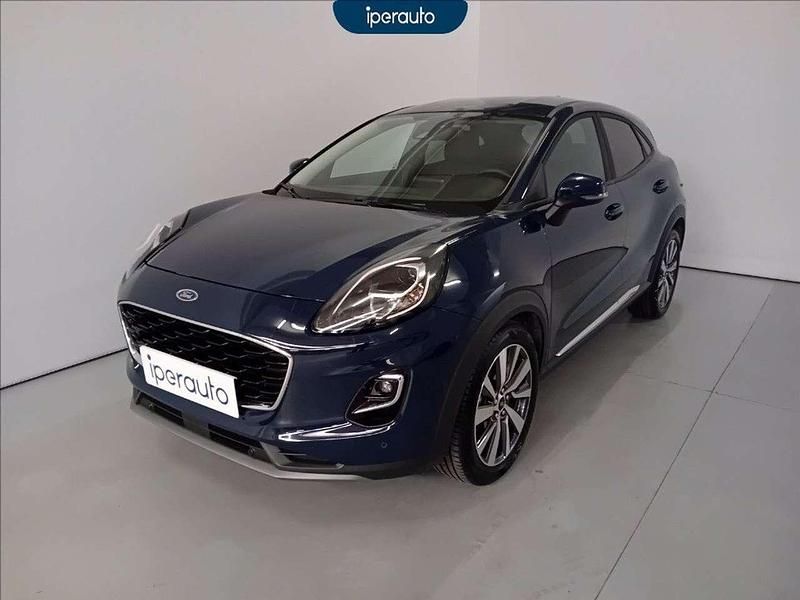 Usata Ford Puma Titanium X 125 CV (91 kW) 2022 Blu SUV