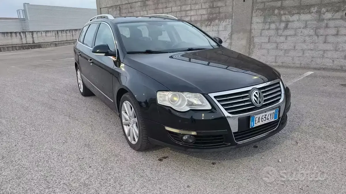 Usata VW Passat 170 CV (125 kW) 2010 Nero Station wagon