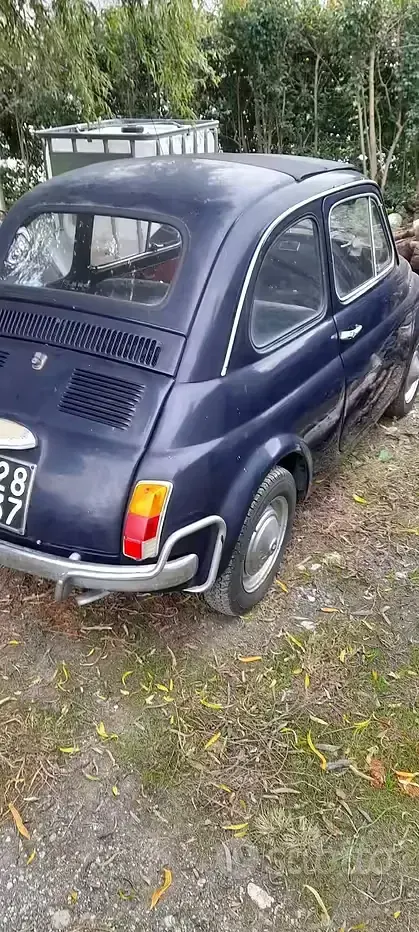 Usata Fiat 500 1970 Bluazzurro Utilitaria