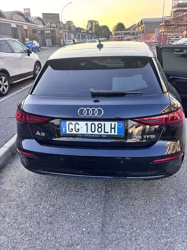 Usata Audi A3 Advanced 150 CV (110 kW) 2021 Nero Berlina