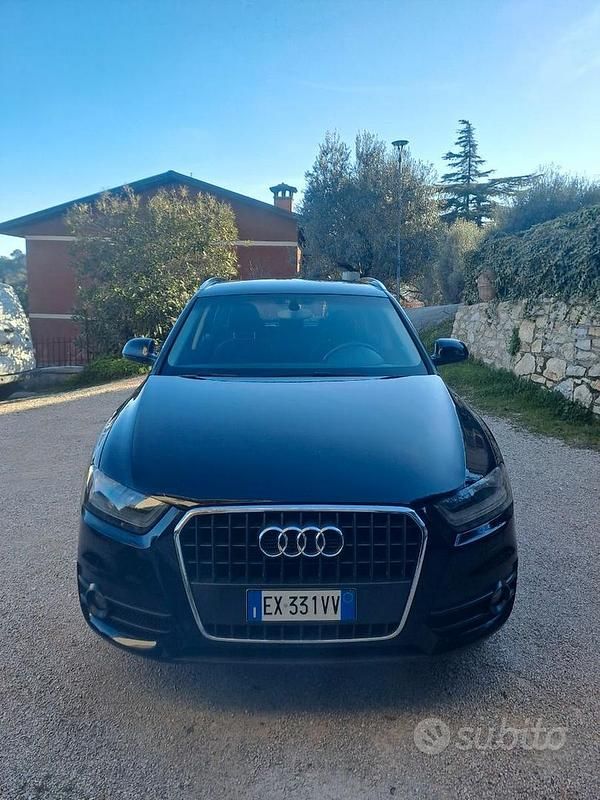 Usata Audi Q3 Ambiente 140 CV (102 kW) 2014 Nero SUV