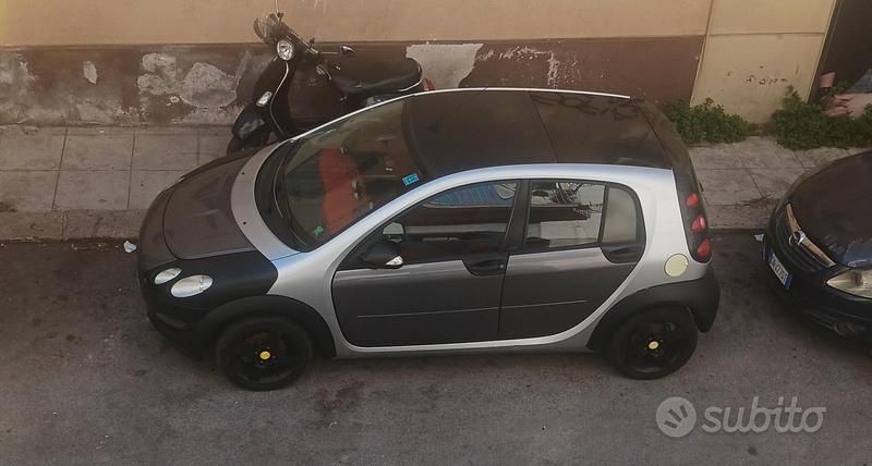 Usata Smart ForFour Passion 75 CV (55 kW) 2005 Grigio Utilitaria