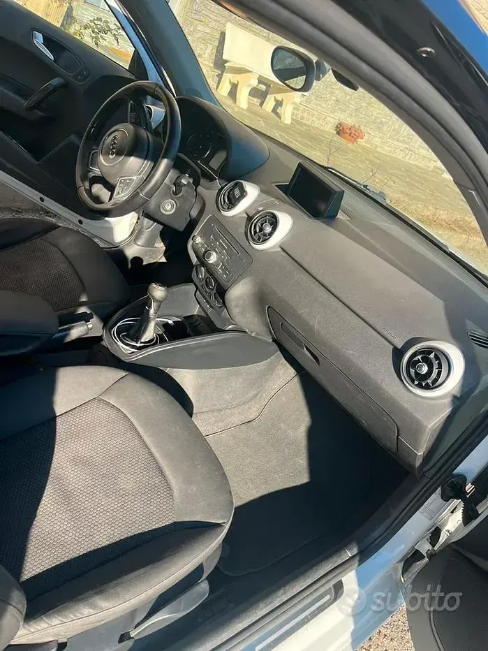 Usata Audi A1 S-Line 90 CV (66 kW) 2014 Bianco Utilitaria