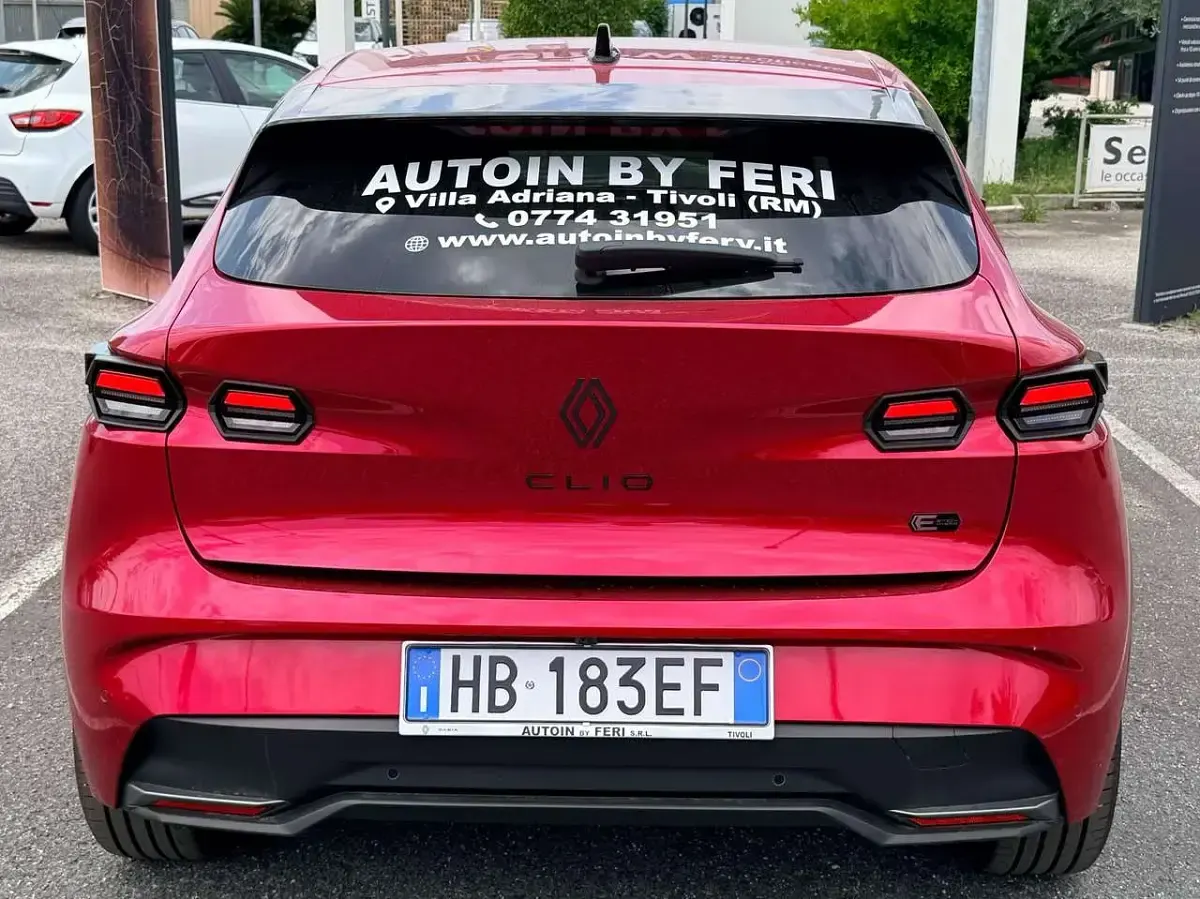 Nuova Renault Clio V Esprit Alpine 109 CV (80 kW) 2025 Rosso Berlina