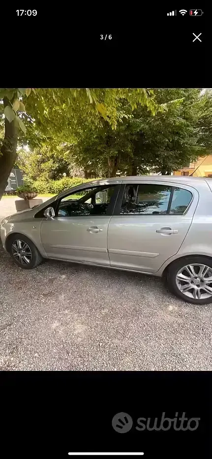 Usata Opel Corsa 80 CV (58 kW) 2007 Grigio Utilitaria