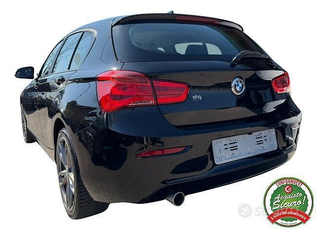 Usata BMW 118 Sport Line 136 CV (100 kW) 2019 Nero Utilitaria