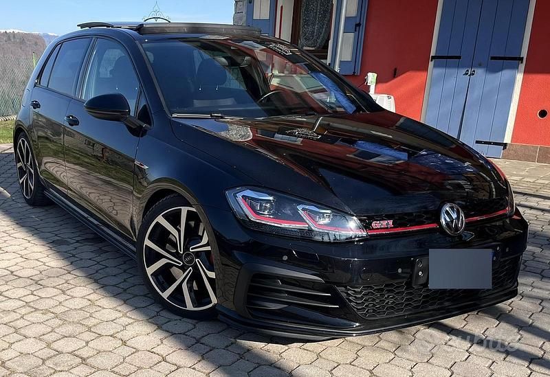 Usata VW Golf VII GTI 245 CV (180 kW) 2018 Nero Berlina