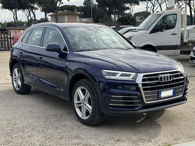 Usata Audi Q5 S-line plus 204 CV (150 kW) 2020 Blu SUV