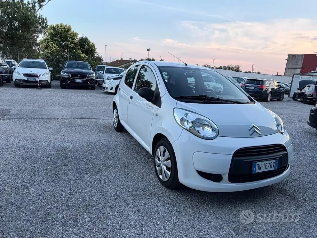 Usata Citroën C1 68 CV (50 kW) 2009 Bianco Utilitaria