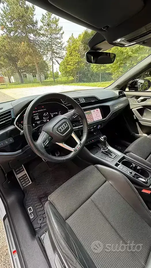 Usata Audi Q3 S-Line 150 CV (110 kW) 2022 Bianco SUV