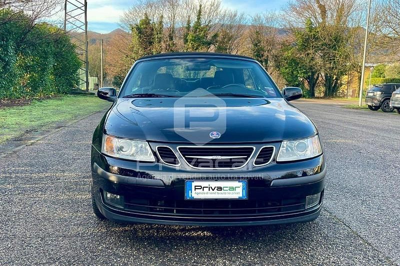 Usata Saab 9-3 Cabriolet Linear 150 CV (110 kW) 2007 Nero Cabrio