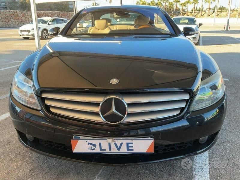 Usata Mercedes CL500 386 CV (283 kW) 2007 Nero Coupé