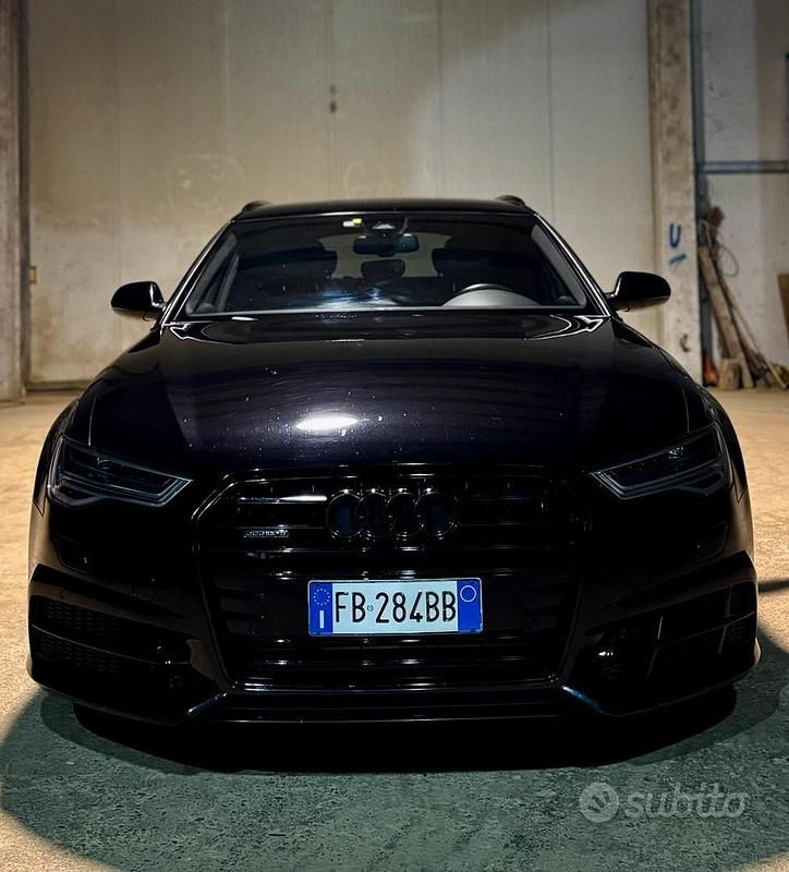 Usata Audi A6 S-Line 272 CV (200 kW) 2015 Nero Station wagon