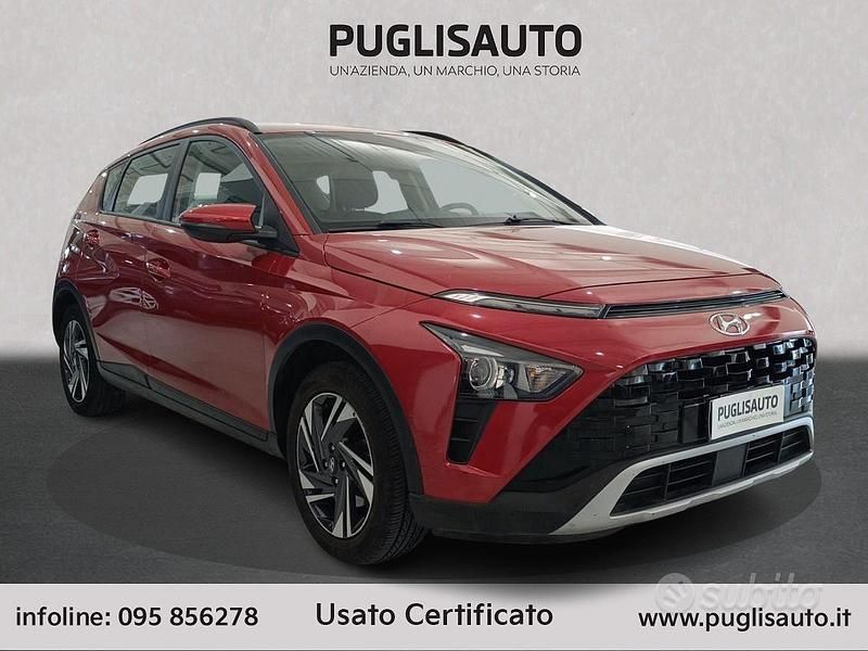 Usata Hyundai Bayon 84 CV (61 kW) 2021 Rosso SUV