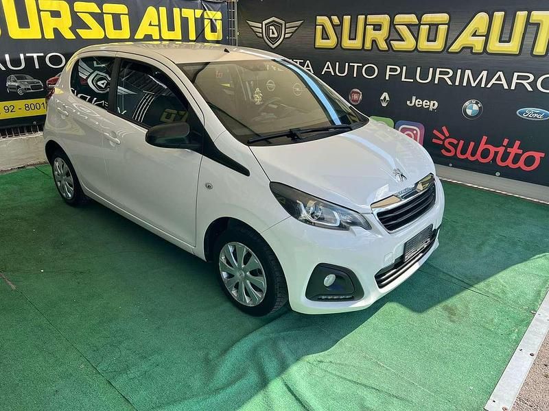 Usata Peugeot 108 Style 72 CV (52 kW) 2018 Bianco Utilitaria