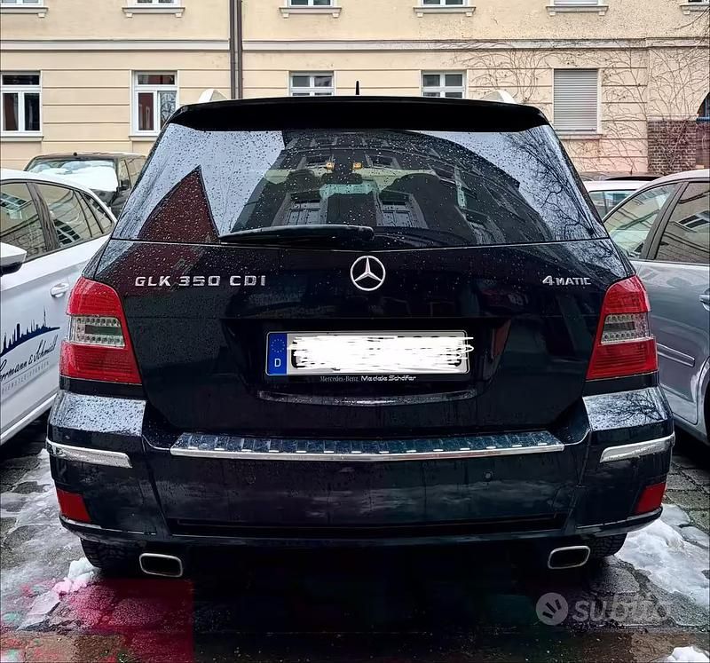 Usata Mercedes GLK350 2009 Nero SUV