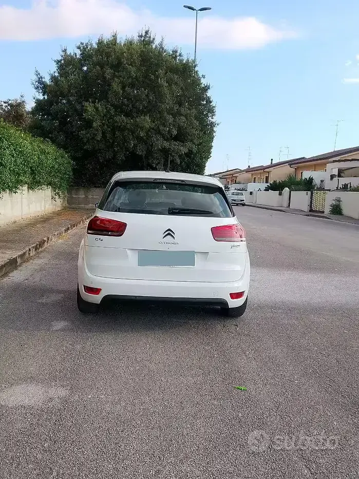 Usata Citroën C4 120 CV (88 kW) 2018 Bianco Monovolume