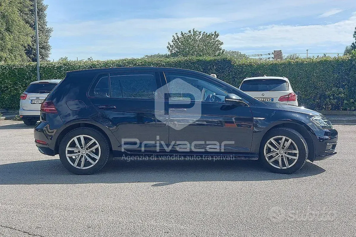 Usata VW Golf VII Executive 131 CV (96 kW) 2019 Nero Utilitaria