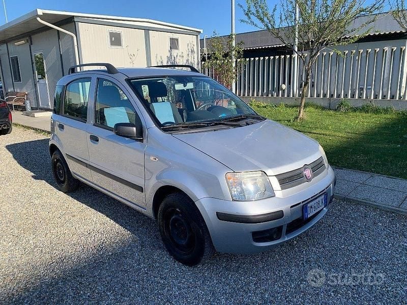 Usata Fiat Panda Dynamic 69 CV (50 kW) 2008 Grigio Utilitaria