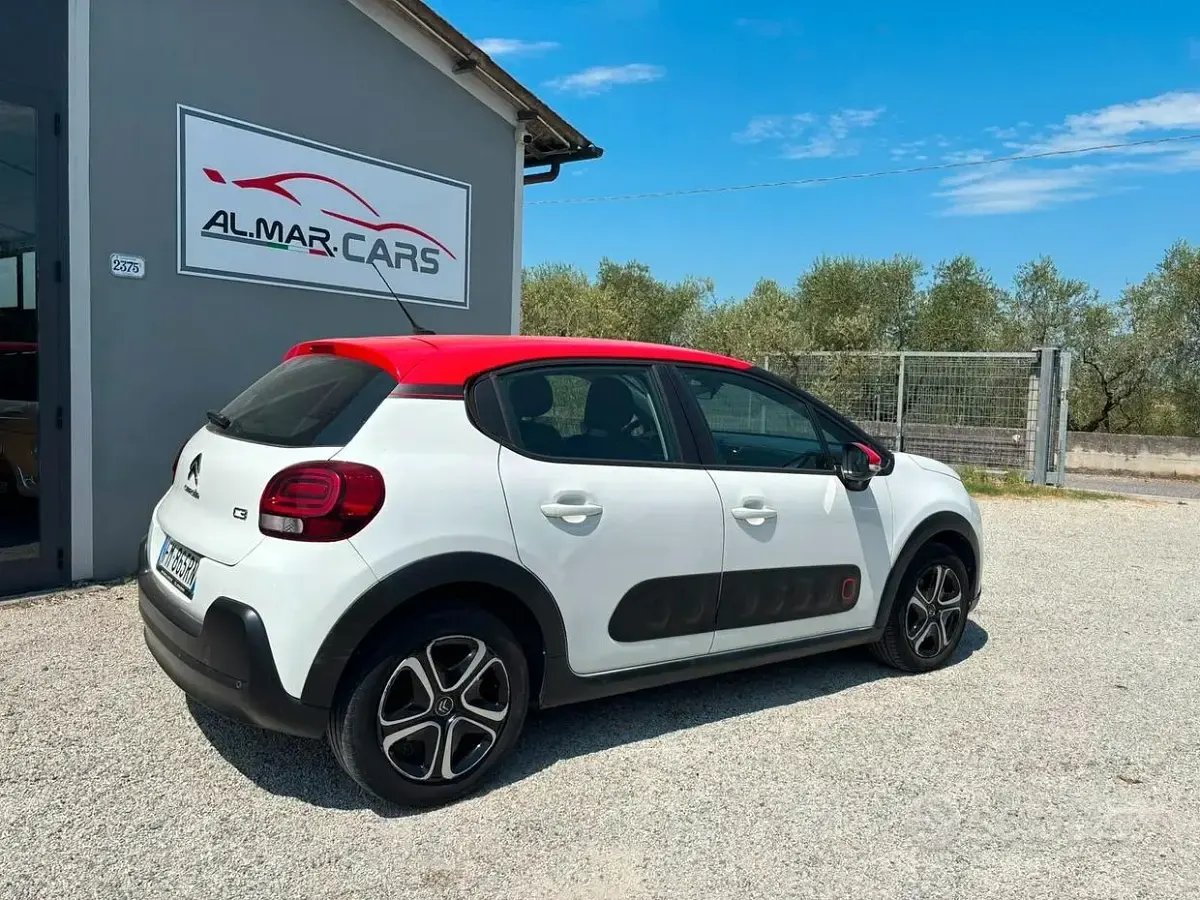 Usata Citroën C3 Feel 82 CV (60 kW) 2017 Bianco Berlina