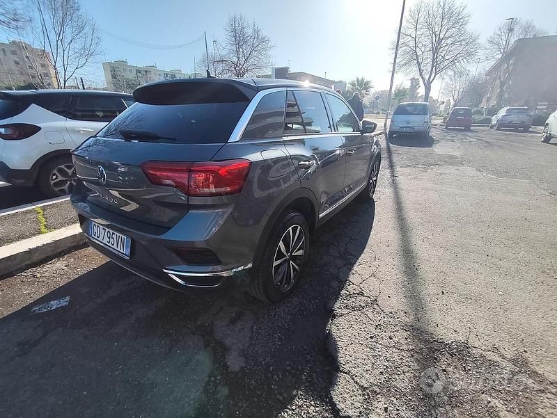 Usata VW T-Roc Style 110 CV (80 kW) 2021 Grigio SUV