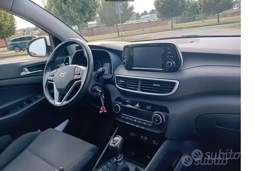 Usata Hyundai Tucson 132 CV (97 kW) 2019 Bianco SUV