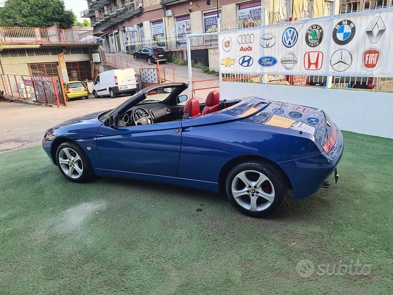 Usata Alfa Romeo Spider 1999 Blu Cabrio