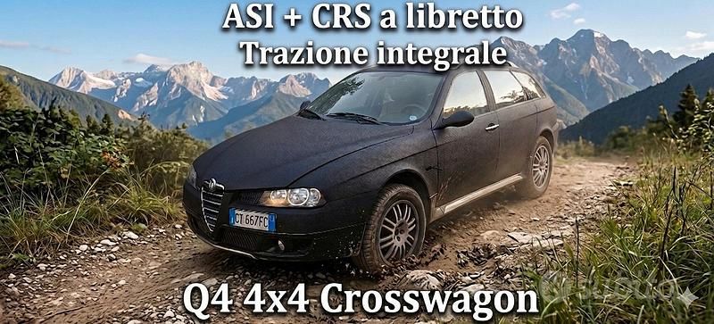 Usata Alfa Romeo Crosswagon 150 CV (110 kW) 2004 Nero Station wagon
