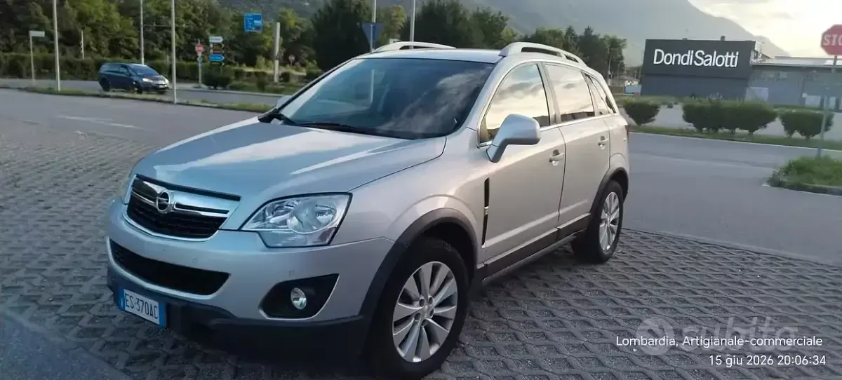 Usata Opel Antara 163 CV (119 kW) 2013 Grigio SUV