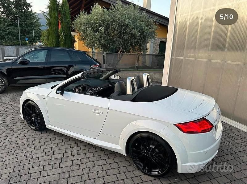 Usata Audi TT Roadster S-Line 2015 Bianco Cabrio