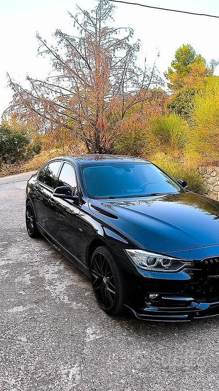 Usata BMW 320 Sport Line 184 CV (135 kW) 2013 Nero Berlina