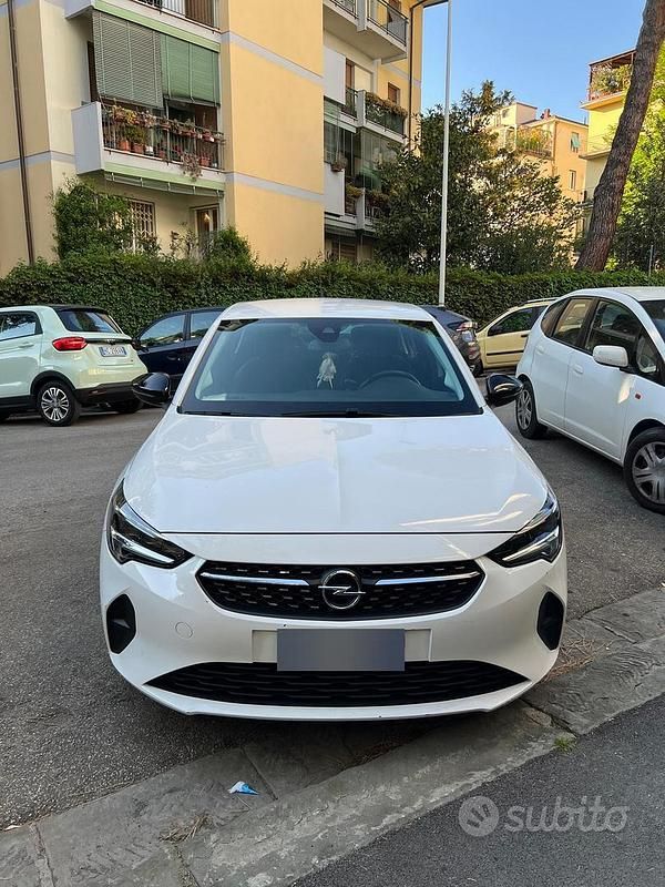 Usata Opel Corsa 100 CV (73 kW) 2022 Bianco Utilitaria
