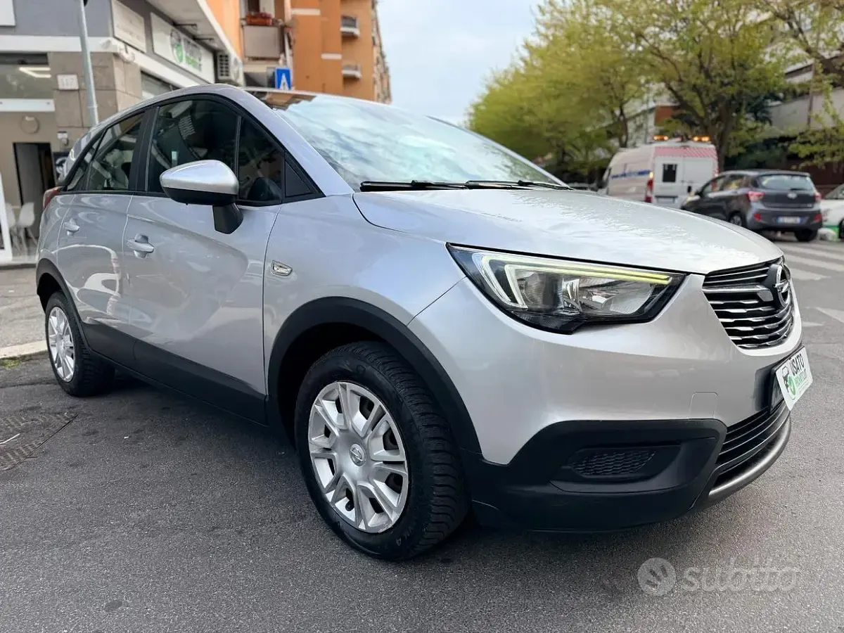 Usata Opel Crossland X 120 CV (88 kW) 2020 Grigio SUV
