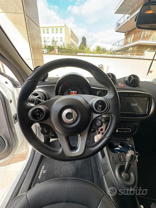 Usata Smart ForFour Brabus 2018 Bianco Utilitaria