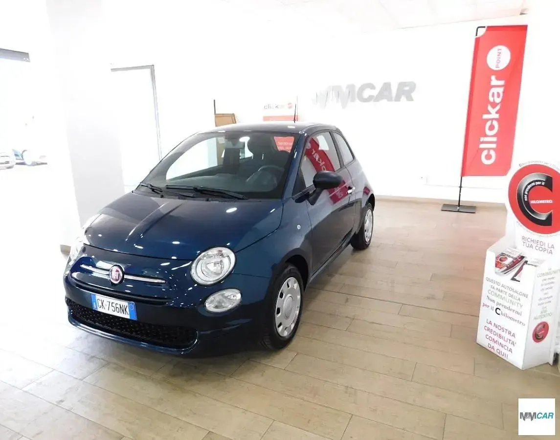 Usata Fiat 500 69 CV (50 kW) 2022 Blu Utilitaria