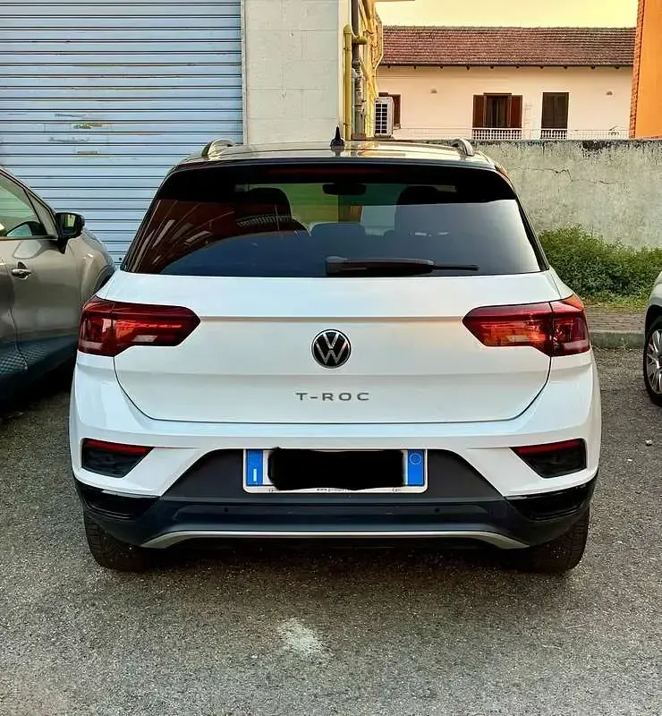 Usata VW T-Roc Advance 150 CV (110 kW) 2021 Bianco SUV
