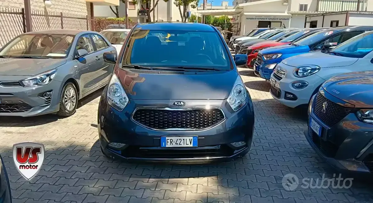 Usata Kia Venga Active 90 CV (66 kW) 2018 Grigio Utilitaria