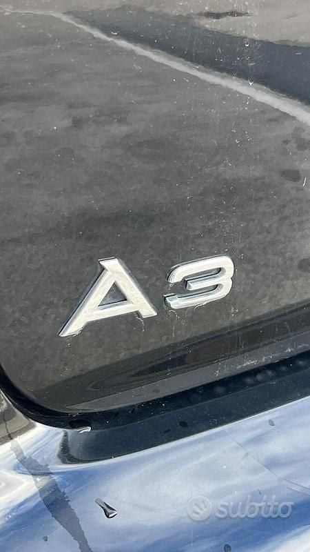 Usata Audi A3 Sportback 2010 Nero Utilitaria