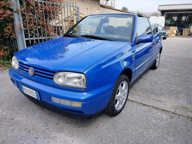 Brugt VW Golf Cabriolet 75 HK (55 kW) 1998 Blå Cabriolet