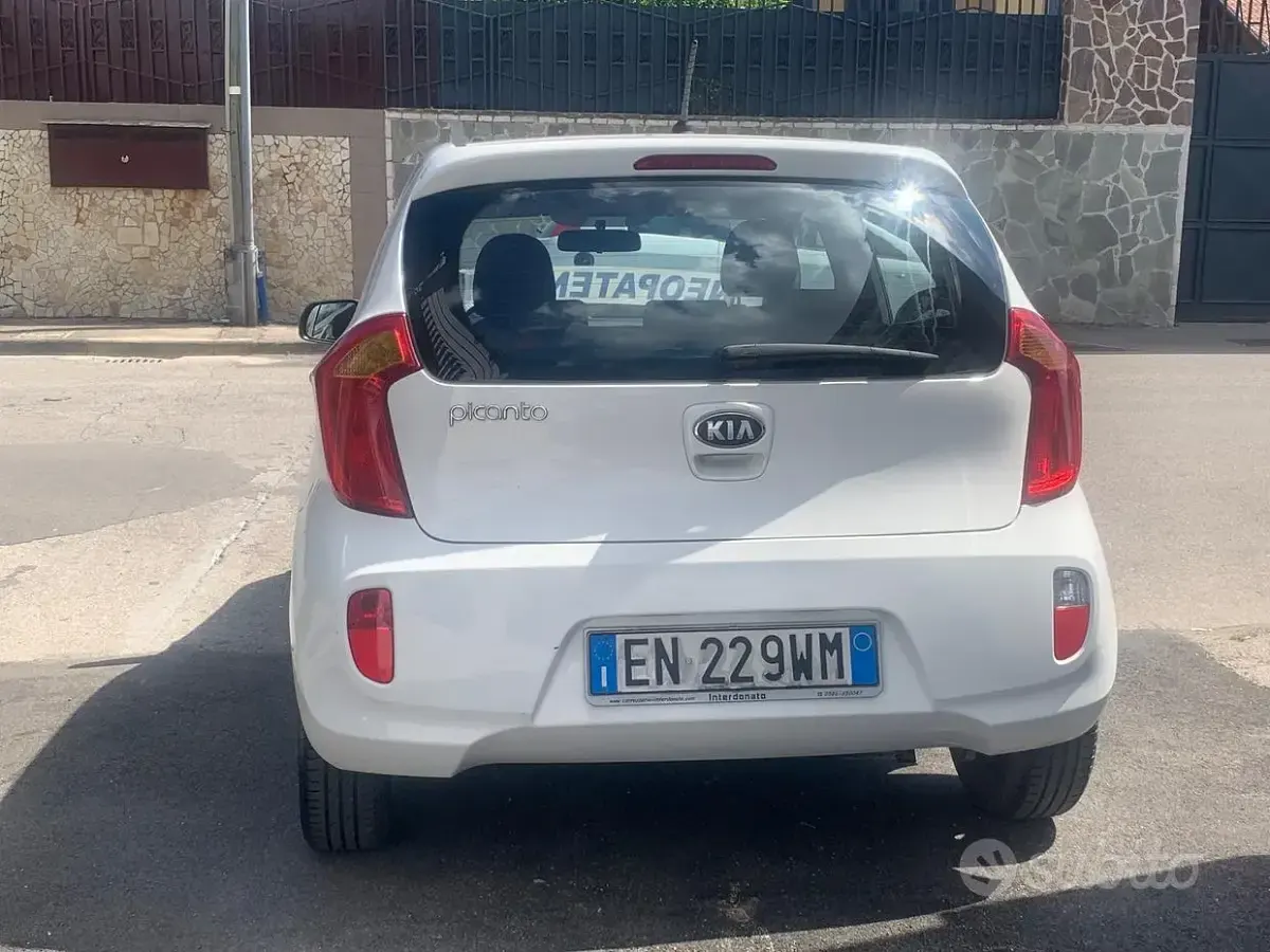 Usata Kia Picanto 68 CV (50 kW) 2013 Bianco Utilitaria
