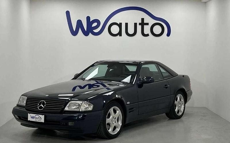Usata Mercedes SL320 224 CV (164 kW) 1999 Blu/azzurro Cabrio