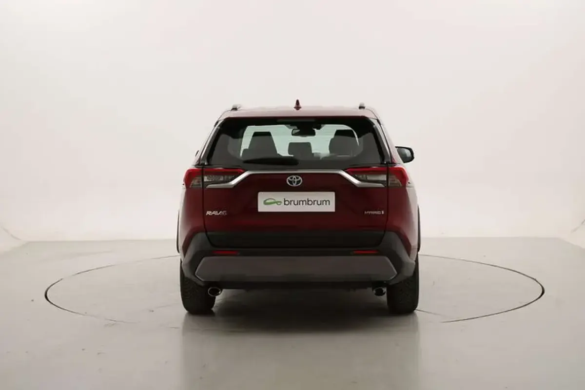 Usata Toyota RAV4 Hybrid Business Edition 218 CV (160 kW) 2020 Rosso SUV