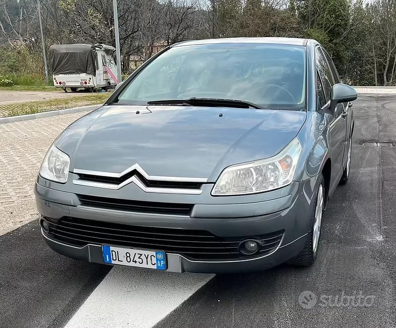 Usata Citroën C4 90 CV (66 kW) 2008 Grigio Berlina