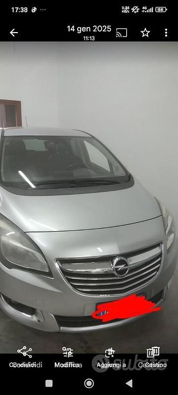 Usata Opel Meriva 110 CV (80 kW) 2014 Grigio Monovolume