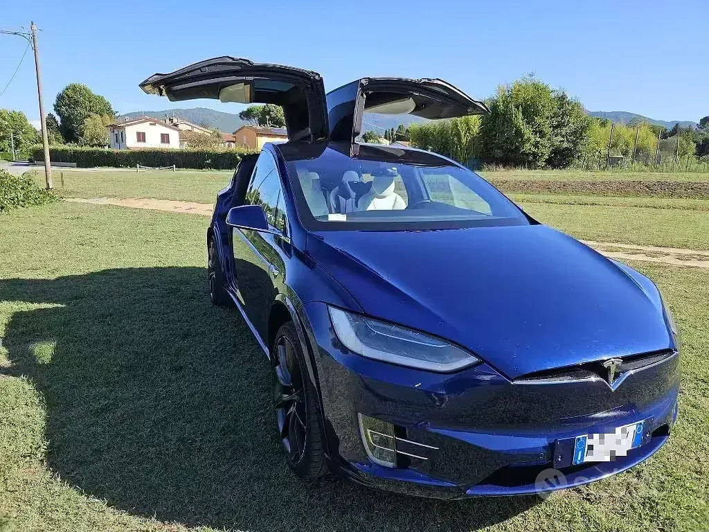 Usata Tesla Model X Performance 169 kW (230 CV) 2019 Bluazzurro SUV