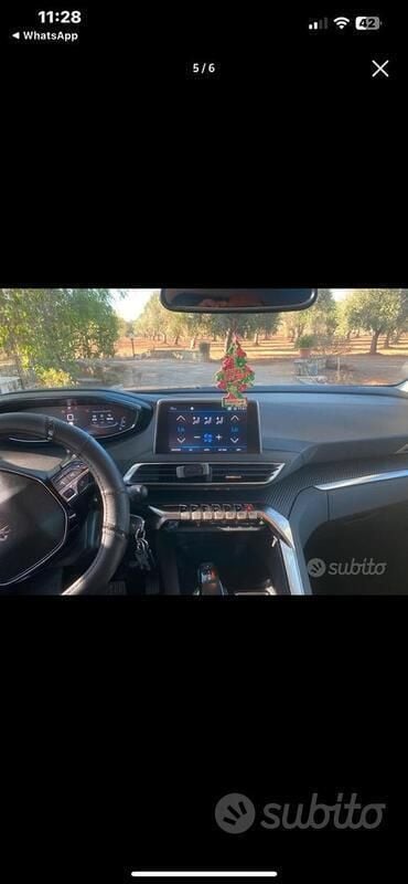 Usata Peugeot 5008 131 CV (96 kW) 2018 Verde Monovolume