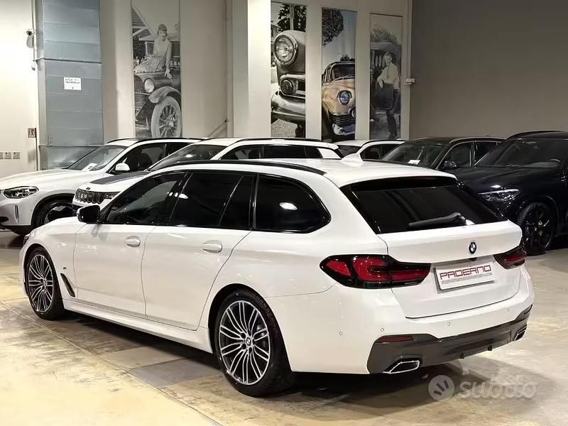 Usata BMW 520 M Sport 190 CV (139 kW) 2020 Alpinweiss iii Station wagon