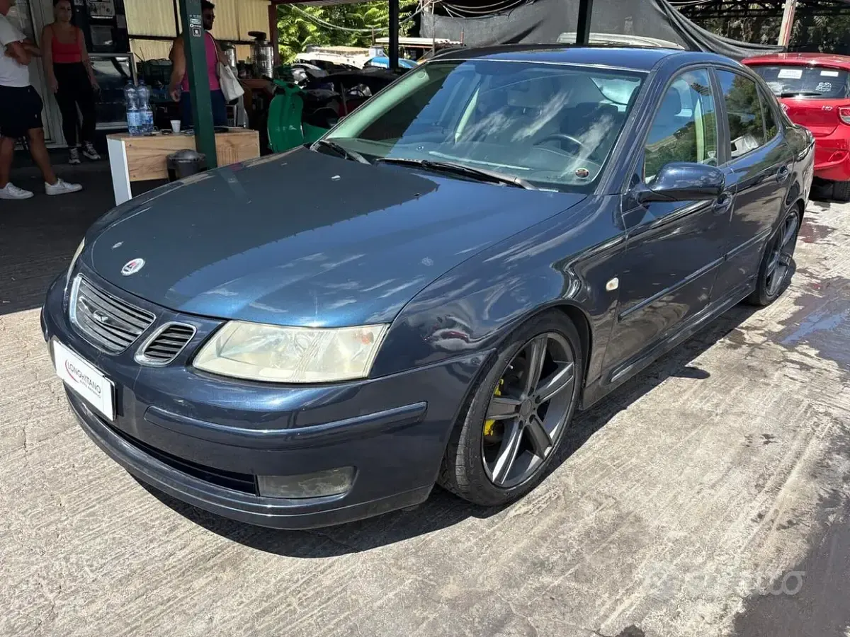 Usata Saab 9-3 Linear 120 CV (88 kW) 2009 Blu Berlina