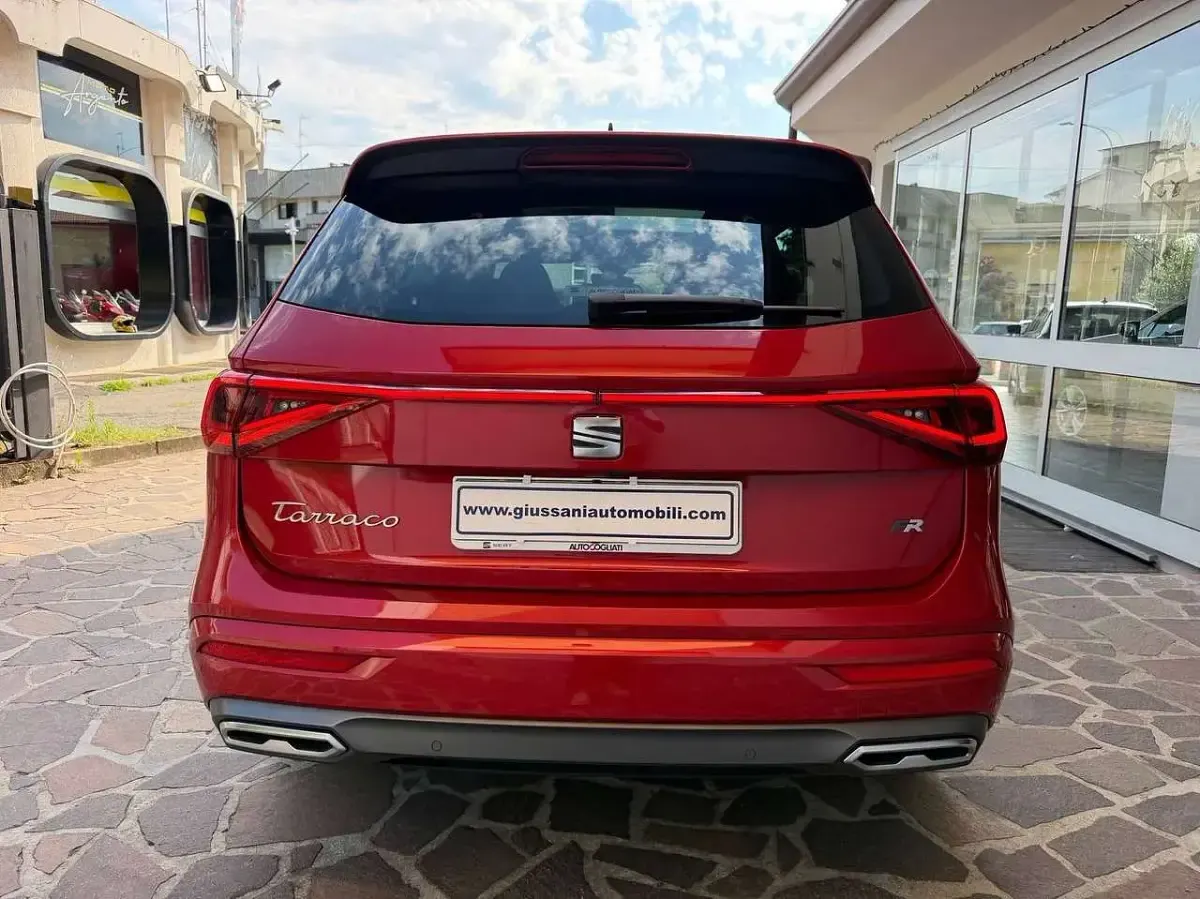 Usata Seat Tarraco FR 150 CV (110 kW) 2022 Rosso SUV