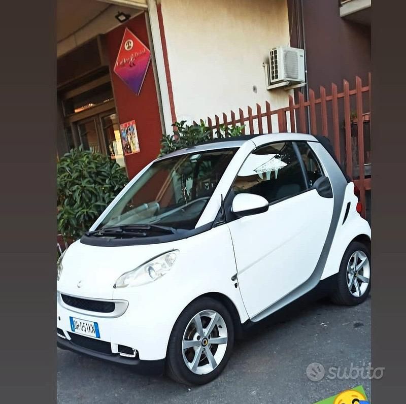 Usata Smart ForTwo Cabrio Pulse 45 CV (33 kW) 2008 Bianco Cabrio